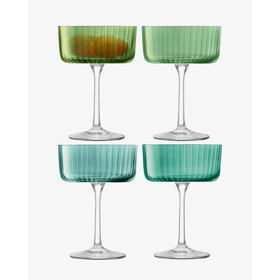 LSA Gems Cocktail Glass Assorted Jade (4 Pack) (7127545151546)