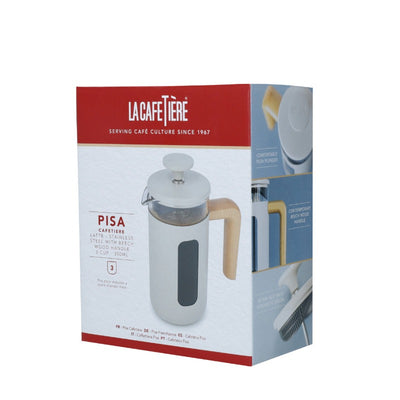 La Cafetiere Pisa Cafetiere 3 Cup Latte (7176649179194)