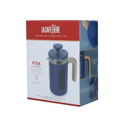 La Cafetiere Pisa Cafetiere 3 Cup Navy (7176630599738)