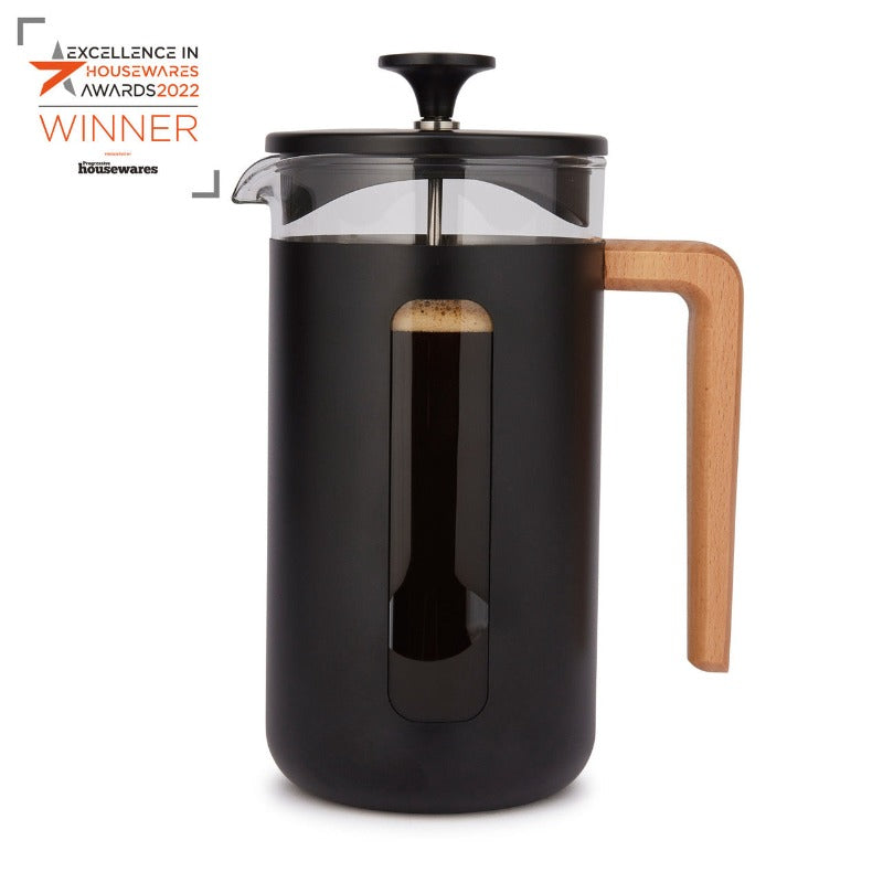 La Cafetiere Pisa Cafetiere 8 Cup Black (7174486360122)