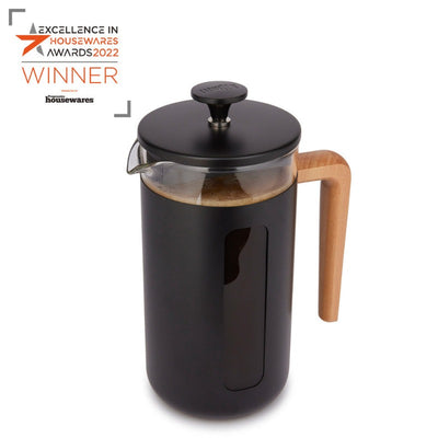 La Cafetiere Pisa Cafetiere 8 Cup Black (7174486360122)