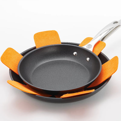 Le Creuset Pan Protectors 3pk Volcanic (7354930036794)