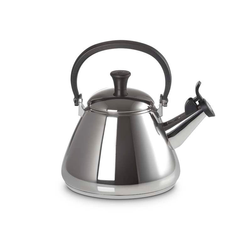 Le Creuset Kone Kettle with Fixed Whistle 1.6L Stainless Steel (4523776376890)