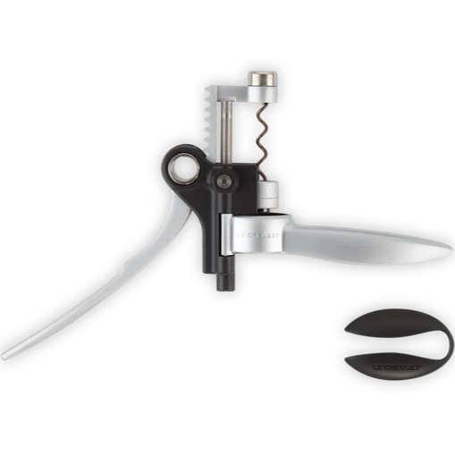 Le Creuset Corkscrew Lever Model Satin Chrome LM250 (7325895163962)