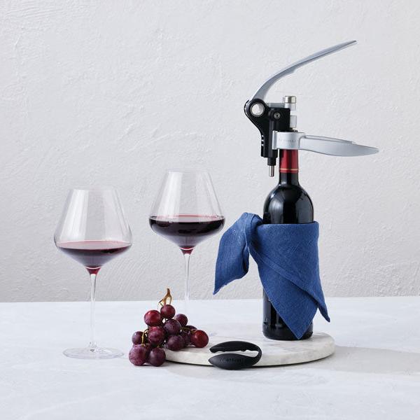 MileagePlus Merchandise Awards. Wine Enthusiast® Legacy Corkscrew with Black Marble Stand MileagePlus Merchandise Awards. Wine Enthusiast® Legacy Corkscrew with Black Marble Stand