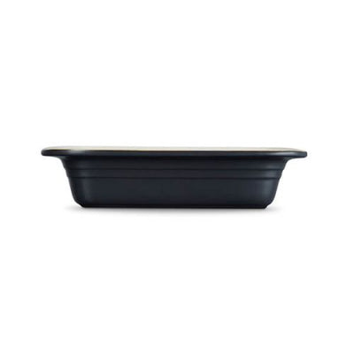 Le Creuset Stoneware Deep Rectangular Dish 29cm Satin Black (7112973680698)