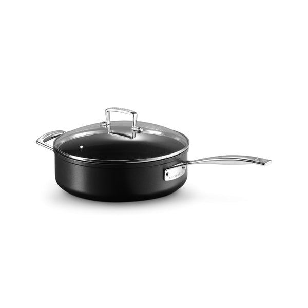 Le Creuset Toughened Non-Stick Sauté Pan with Glass Lid 26cm