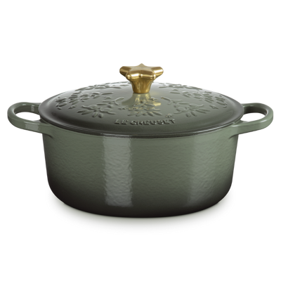 Le Creuset Cast Iron Noel Round Casserole 24cm