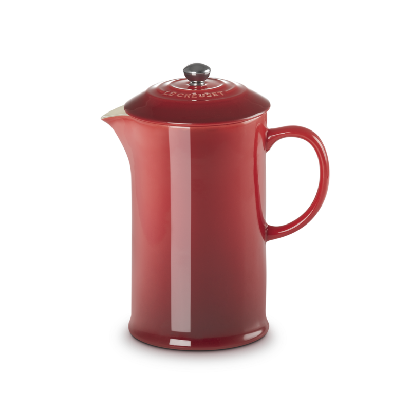 Le Creuset Stoneware Cafetiere with Metal Press 1L