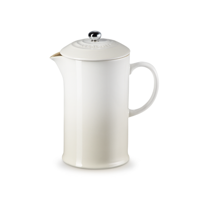 Le Creuset Stoneware Cafetiere with Metal Press 1L
