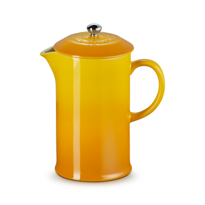 Le Creuset Stoneware Cafetiere with Metal Press 1L