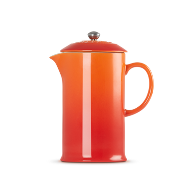 Le Creuset Stoneware Cafetiere with Metal Press 1L