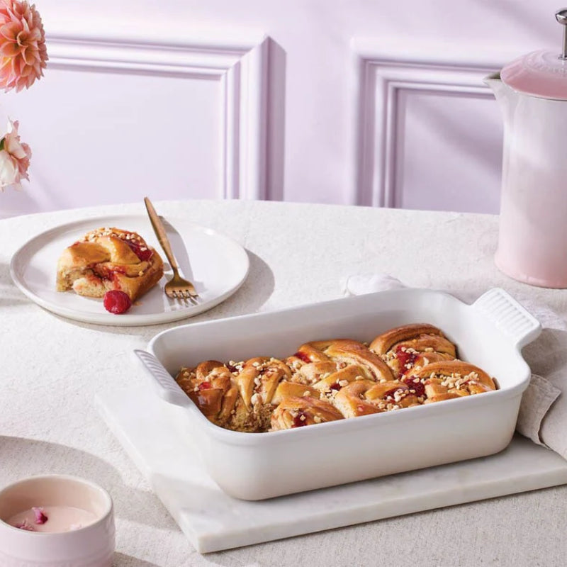 rectangular dish le creuset covered casserole dish