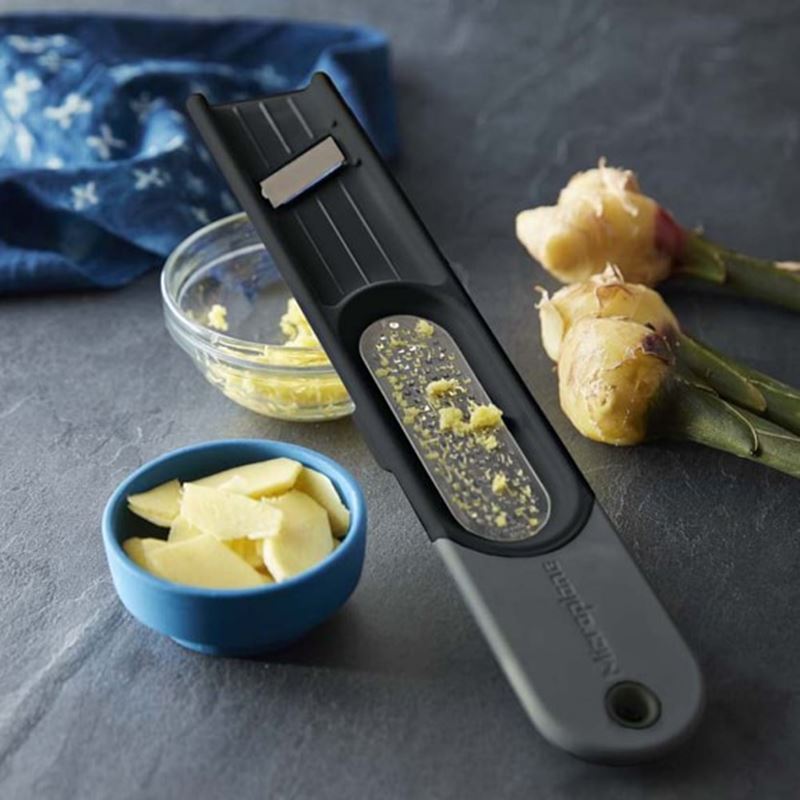 Ginger Tool Microplane Ginger Tool 3 in 1 Black – Art of Living Cookshop