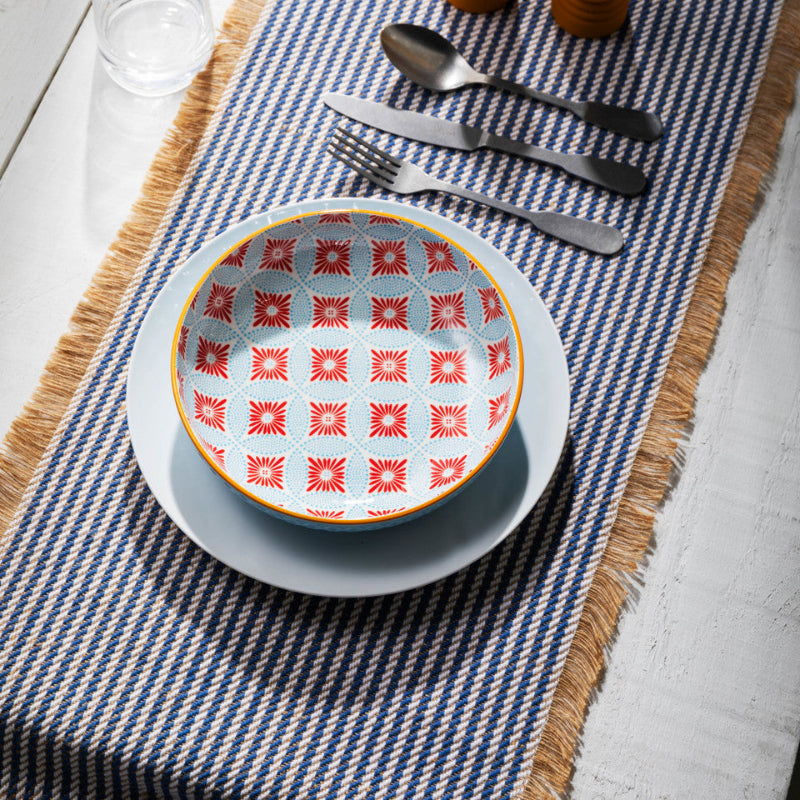 Mikasa Leaf & Geometric Stoneware Pasta Bowl (15080509997434) (15087298740602) (15087308079482) (15087313387898) (15087326986618)