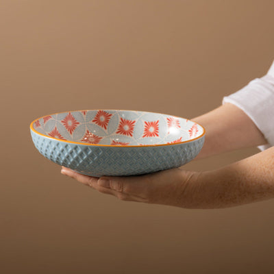 Mikasa Leaf & Geometric Stoneware Pasta Bowl (15080509997434) (15087298740602) (15087308079482) (15087313387898) (15087326986618)