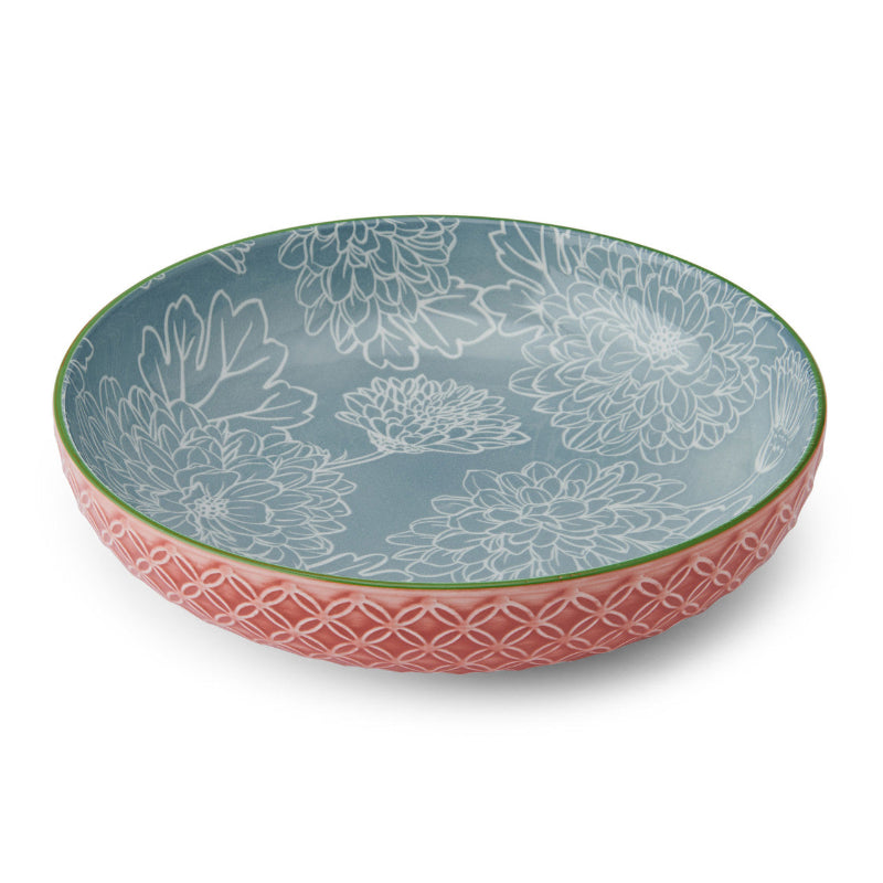 Mikasa Leaf & Geometric Stoneware Pasta Bowl (15080509997434) (15087298740602) (15087308079482) (15087313387898) (15087326986618)