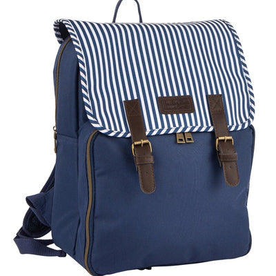 Navigate Three Rivers Insulated 2 Pers Backpack Blue/White Stripe (6789023694906)
