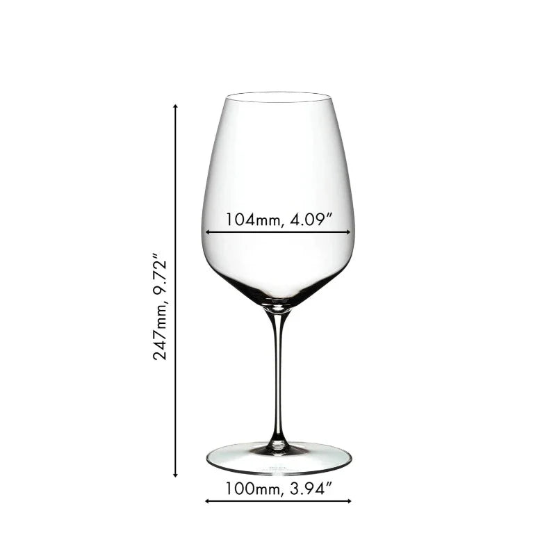 Riedel Veloce Cabernet Sauvignon Glasses (Set of 6) (8465464033502) (7273620602938)