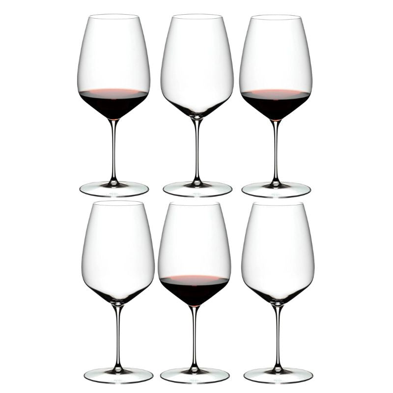 Riedel Veloce Cabernet Sauvignon Glasses (Set of 6) (8465464033502) (7273620602938)