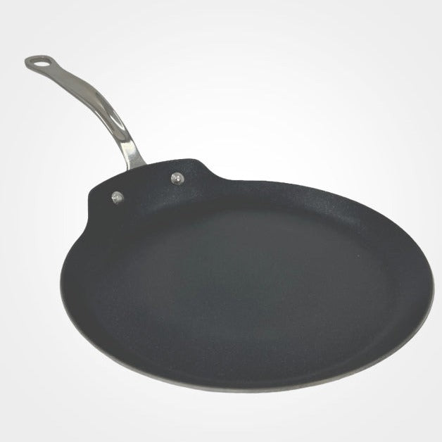 Samuel Groves Classic Non-Stick Stainless Steel Triply Crepe Pan 26cm ...