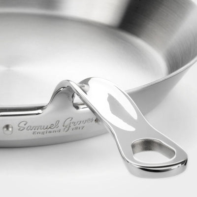 Samuel Groves Classic Stainless Steel Triply Frypan 20cm (361287) (7208841281594)