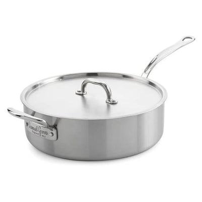 Samuel Groves Classic Stainless Steel Triply Sautepan with Lid 26cm (361300) (7208840757306)