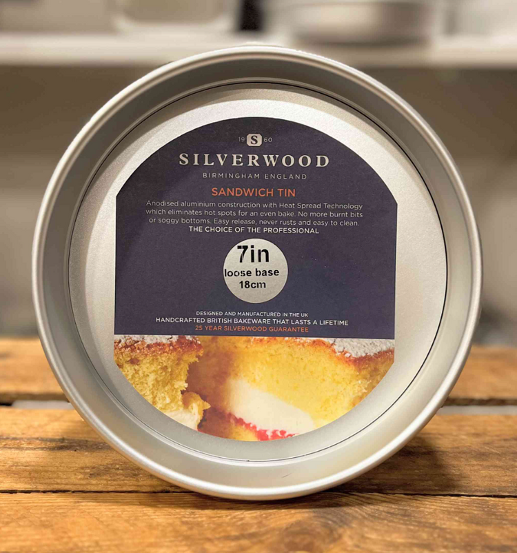 Silverwood label showing 25-year guarantee