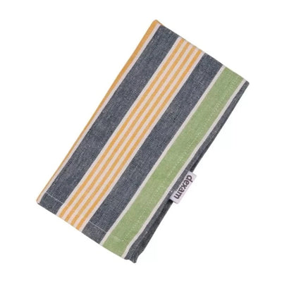 Sintra Striped Napkin & Placemat Set Blue Cotton (182121) (7135055413306)