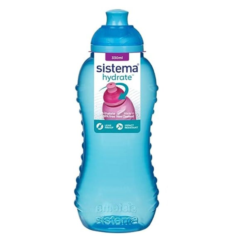 Dexam Sistema Squeeze Bottle 460ml Assorted Colours