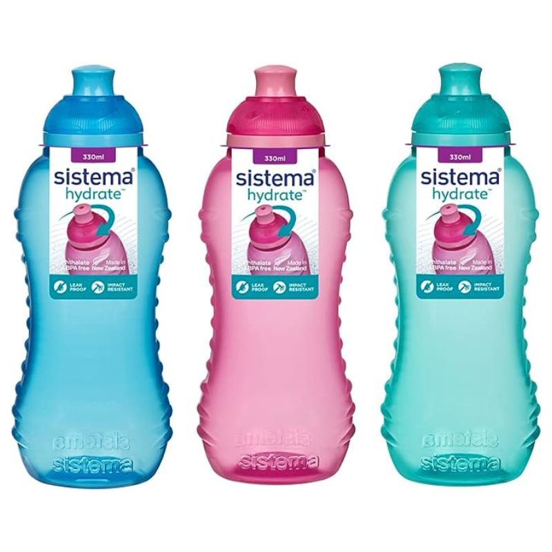 Dexam Sistema Bottle 330ml Assorted Colours (2368262242362)