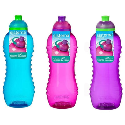 Dexam Sistema Squeeze Bottle 460ml Assorted Colours (2368262275130)