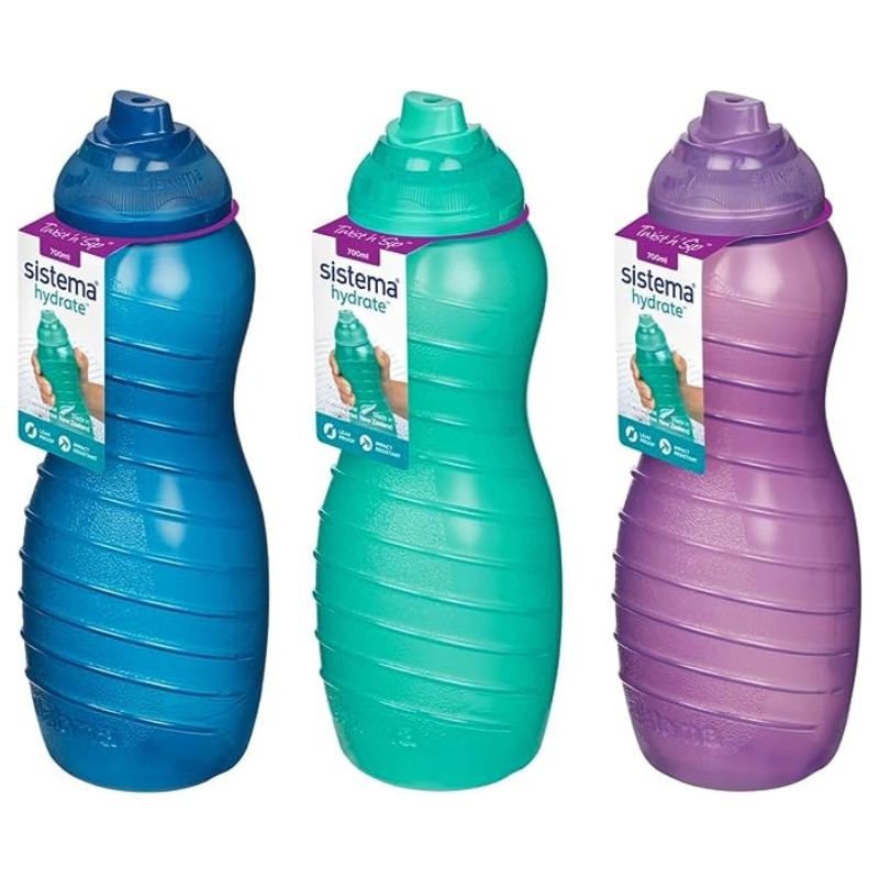 Dexam Sistema Bottle 700ml Assorted Colours (2368262144058)