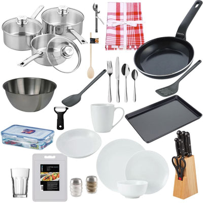 Student Kitchen Essentials Single Set (15299442508154)