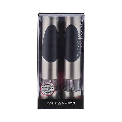 Cole & Mason Electronic Richmond Salt & Pepper Mills Set