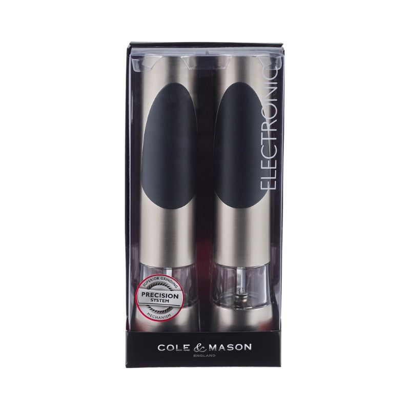 Cole & Mason Electronic Richmond Salt & Pepper Mills Set