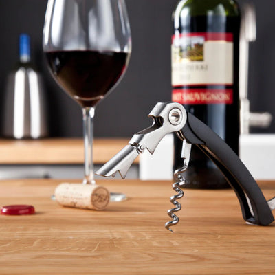 Vacu Vin Waiter's Corkscrew Black (6987729174586)