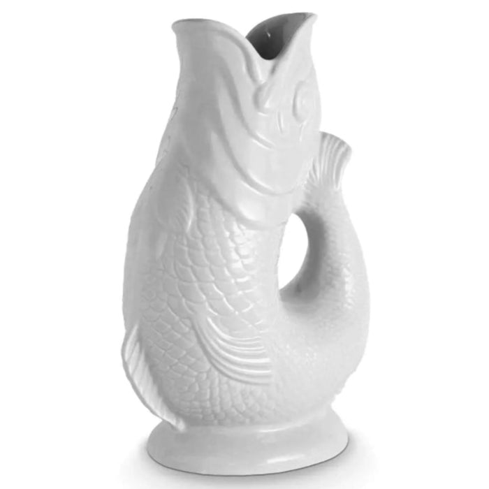 Wade Earthenware Fish Gluggle Jug Large (15160107073914) (15160272912762)