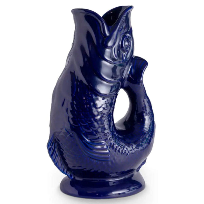 Wade Earthenware Fish Gluggle Jug Large (15160107073914) (15160272912762)