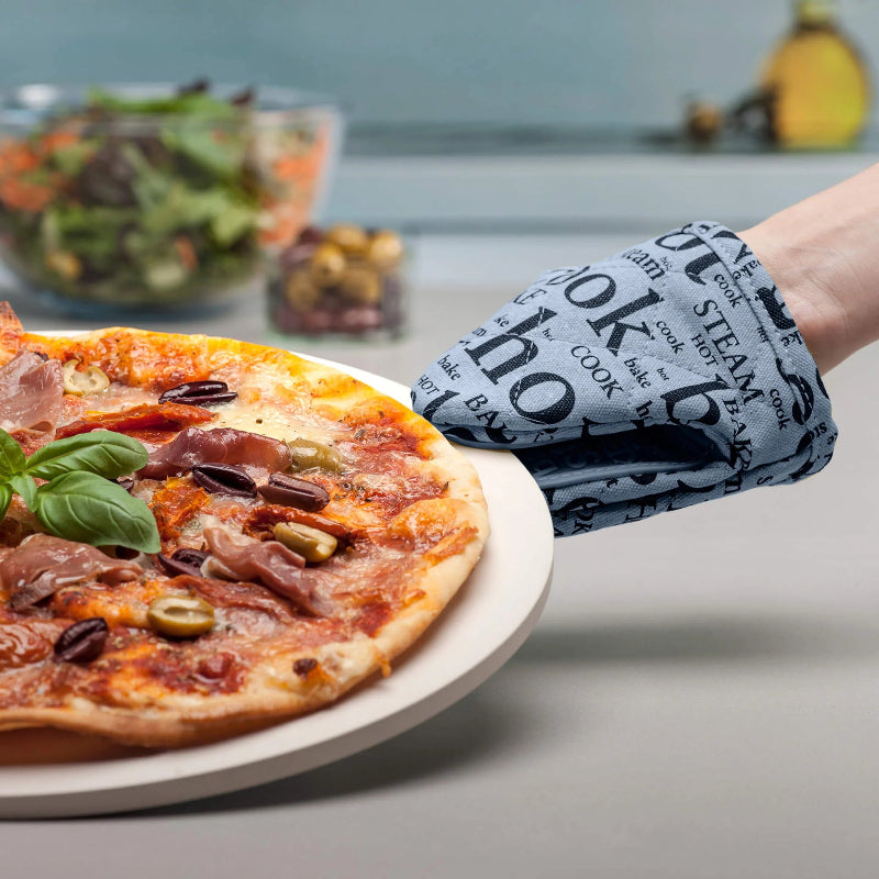 Zeal Hot Grab Mini Oven Mitt Provence Blue