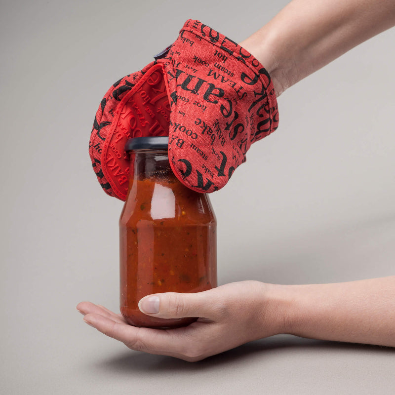 Zeal Hot Grab Mini Oven Mitt Provence Blue