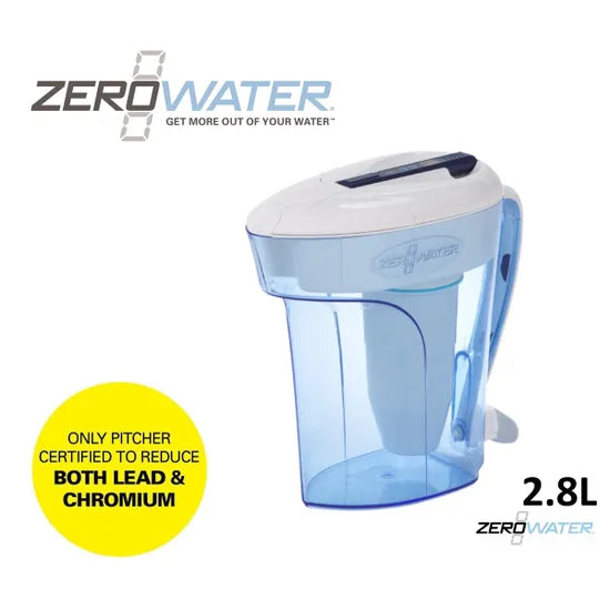 ZeroWater 12 Cup Ready Pour Jug 2.8L (14810967867770)