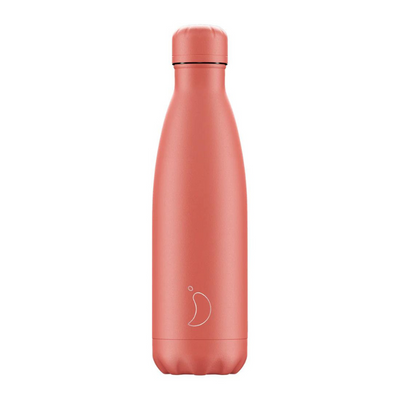 Chilly's Bottle Pastel All Coral 500ml (6858153820218)