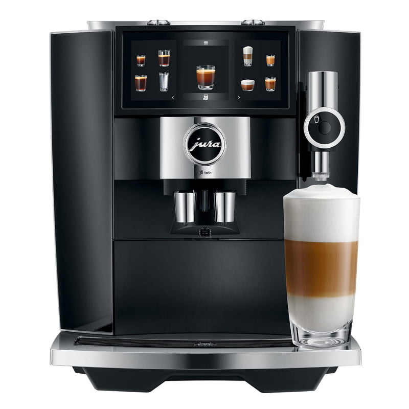 Jura J8 Twin Coffee Machine Diamond Black