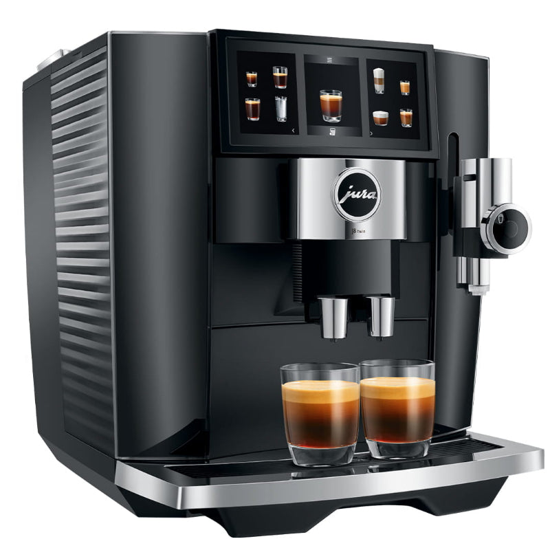 Jura J8 Twin Coffee Machine Diamond Black