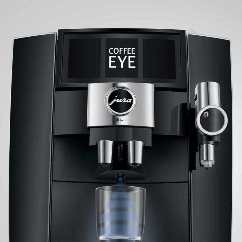 Jura J8 Twin Coffee Machine Diamond Black