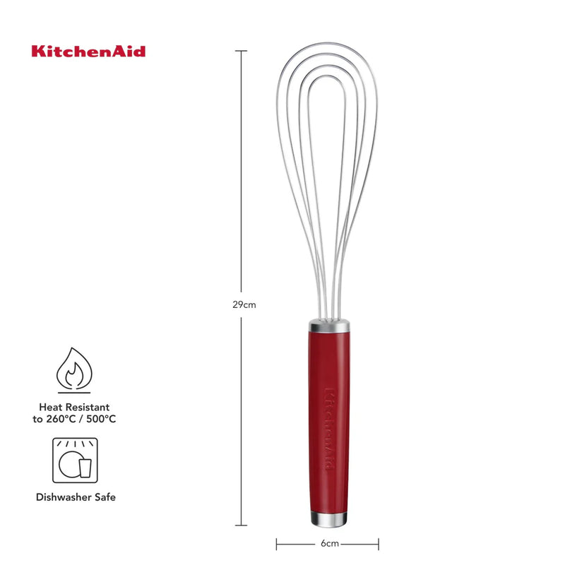 KitchenAid Flat Whisk Empire Red (7311023079482)