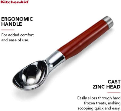 KitchenAid Ice Cream Scoop Empire Red (063477) (7311022882874)