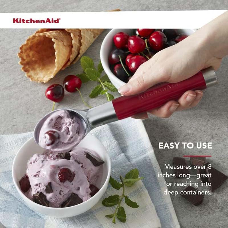 KitchenAid Ice Cream Scoop Empire Red (063477) (7311022882874)