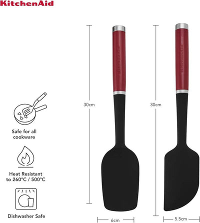 KitchenAid Spatula Set (2pc) Empire Red (063473) (7311023046714)